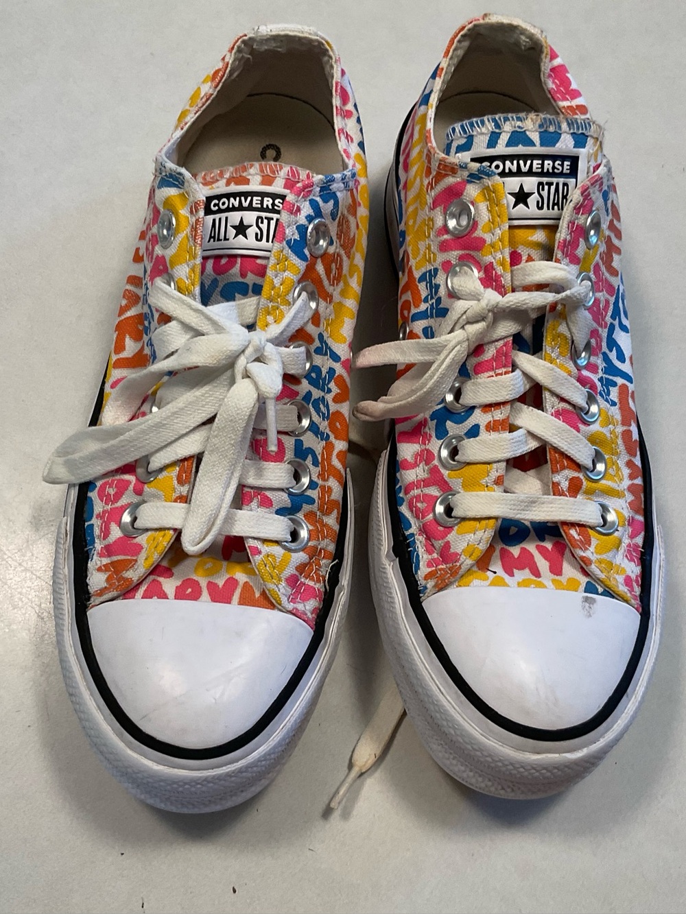 Converse Women's Chuck Taylor All Star Lift Platform Low "My Story"